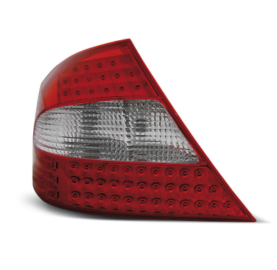 Pilotos Traseros Led Mercedes Clk W209 03-10 Rojo/Blanco Led