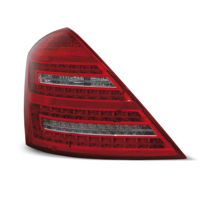 Pilotos Traseros Led Mercedes W221 S-Klasa 05-09 Rojo/Blanco Led