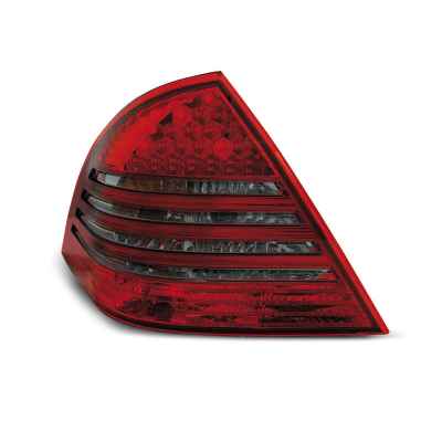Pilotos Traseros Led Mercedes C-Klasa W203 Sedan 00-04 Rojo Ahumado Led