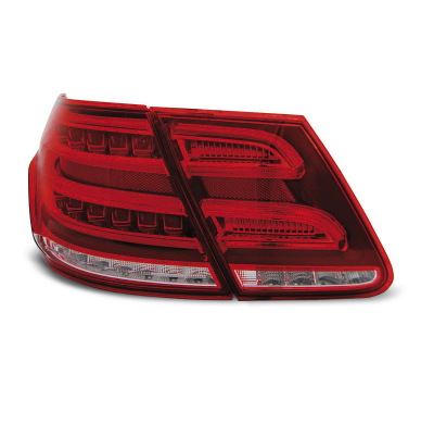 Pilotos Traseros Led Mercedes W212  E-Klasa 09-13  Rojo/Blanco Led