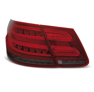 Pilotos Traseros Led Mercedes W212 E-Klasa 09-13 Rojo Ahumado Led