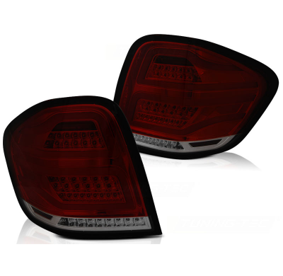 Pilotos Traseros Mercedes M-Klasa W164 09-11 Red Smoke Led
