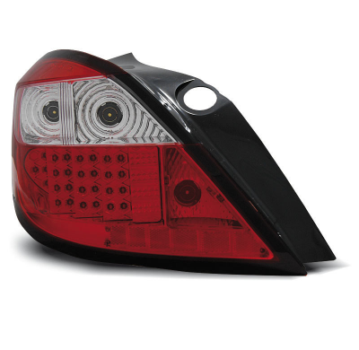 Pilotos Traseros Led Opel Astra H 03.04-09 Rojo/Blanco Led