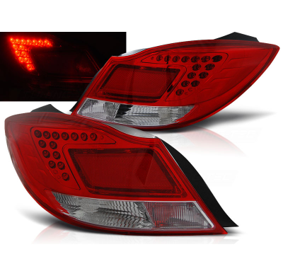 Pilotos Traseros Led Opel Insignia 08- 4d/Hb Rojo/Blanco Led