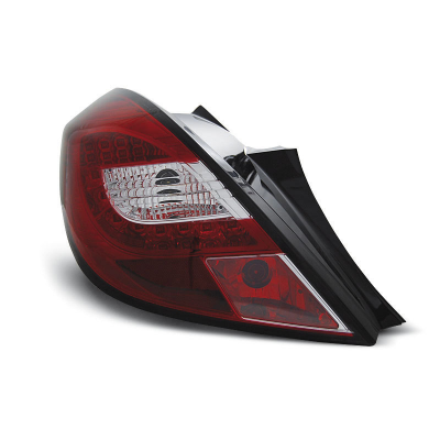 Pilotos Traseros Led Opel Corsa D 3d 04.06- Rojo/Blanco Led