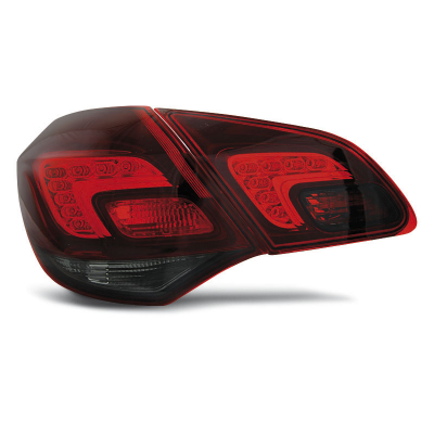 Pilotos Traseros Led Opel Astra J 10- Hatchback Rojo Ahumado Led