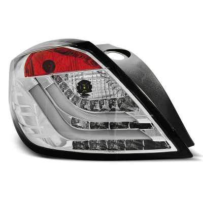 Pilotos Traseros Led Opel Astra H 03.04-09 3d Gtc  Cromado Led