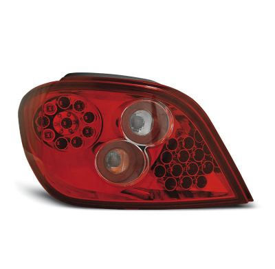Pilotos Traseros Led Peugeot 307 04.01-07 Rojo/Blanco Led