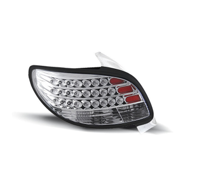 Pilotos Traseros Led Peugeot 206 10.98- Cromado Led
