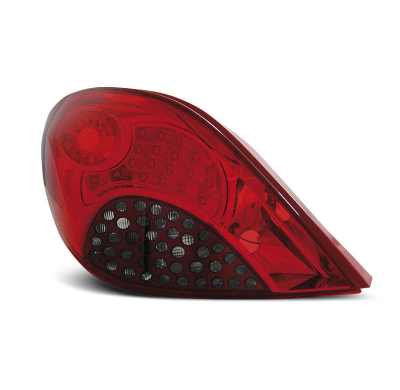 Pilotos Traseros Led Peugeot 207 3d/5d 05.06-06.09 Rojo Ahumado Led