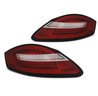 Pilotos Led Porsche Boxster 987 / Cayman 05-08 Rojo Blanco Con Intermitentes Dinamicos