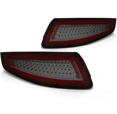 Pilotos Traseros Porsche 911 997 04-09 Red Smoke Intermitentes Dinamicos Led Bar