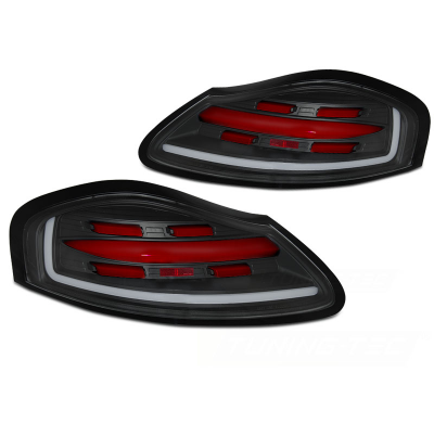 PILOTOS TRASEROS LED NEGRO-ROJO SEQUENCIALES PARA PORSCHE BOXSTER 986 96-04