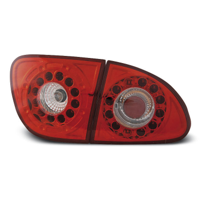 Pilotos Traseros Led Seat Leon 04.99-08.04 Rojo/Blanco Led