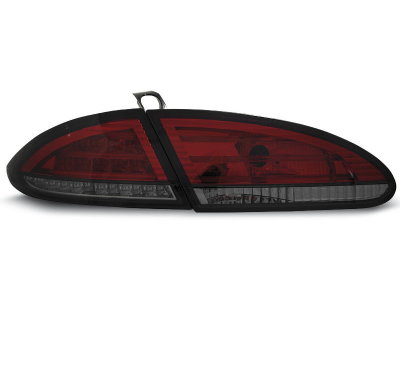Pilotos Traseros Led Seat Leon 06.05-09 Rojo Ahumado Led