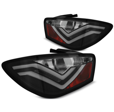 Pilotos Traseros Led Seat Ibiza 6j 3d 06.08-12 Negro Led Bar
