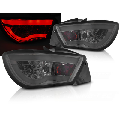 PILOTOS TRASEROS LED HUMO para SEAT IBIZA 6J 3D 06.08-12