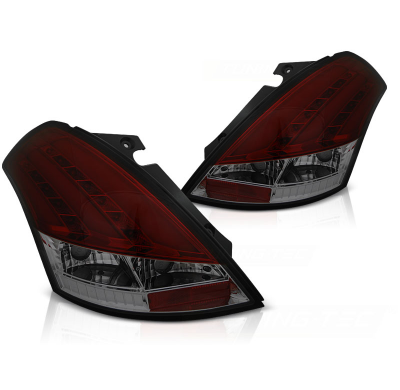 Pilotos Traseros Suzuki Swift V 10-17 Red Smoke Led Bar