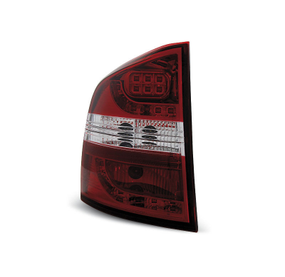 Pilotos Traseros Led Skoda Octavia Ii Kombi 03.04- Rojo/Blanco Led