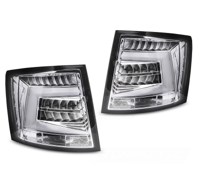PILOTOS TRASEROS LED CROMADAS PARA SKODA OCTAVIA III 12-20 SW BOMBILLA OEM