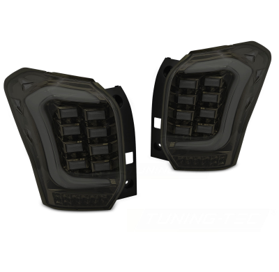 PILOTOS TRASEROS LED DE COLOR AHUMADO PROFUNDO PARA SUBARU FORESTER IV 13-18