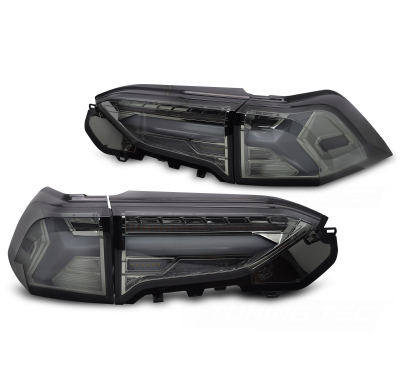 PILOTOS TRASEROS LED PARA TOYOTA RAV4 19- BARRA LED AHUMADA