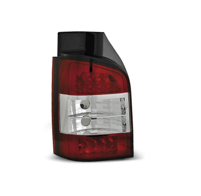 Pilotos Traseros Led Vw T5 04.03-09 Rojo/Blanco Led