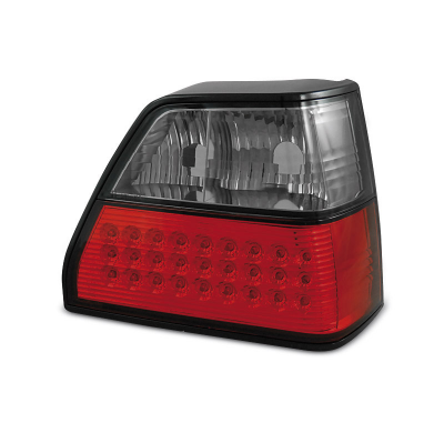 Pilotos Traseros Led Vw Golf 2 08.83-08.91 Rojo Ahumado Led