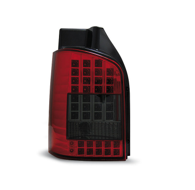 Pilotos Traseros Led Vw T5 04.03-09 Rojo Ahumado Led