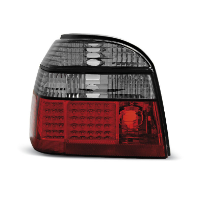 Pilotos Traseros Led Vw Golf 3 09.91-08.97 Rojo Ahumado Led