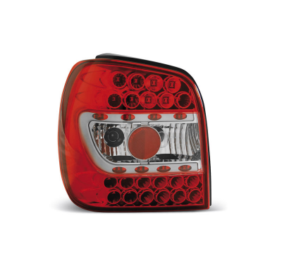 Pilotos Traseros Led Vw Polo 6n 10.94-09.99 Rojo/Blanco Led