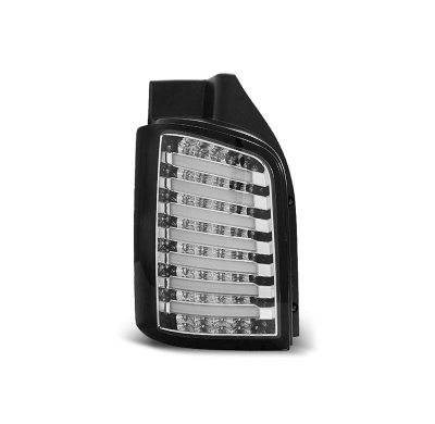 Pilotos Traseros Led Vw T5 04.03-09 / 10-15 Cromado Negro Led