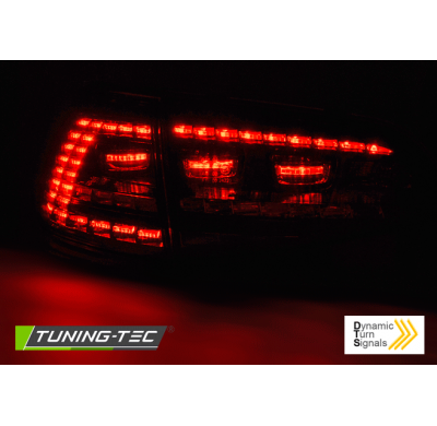 Pilotos Traseros Led Vw Golf 7 13-17 Rojo Blanco  Intermitentes Dinamicos R Look