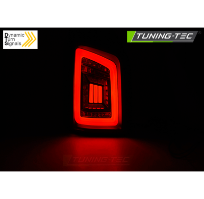 Pilotos LED VW T5 04.03-09 / 10-15 Ahumado Negro Blanco LED TRANSPORTER