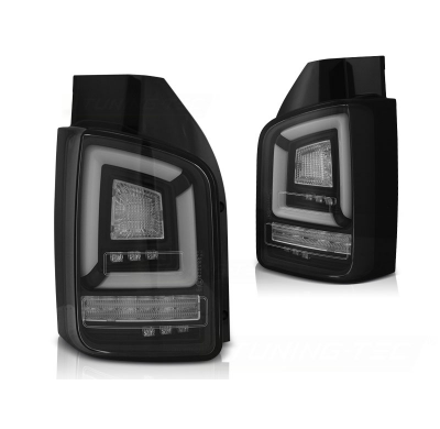 Pilotos Traseros Led Vw T5 10-15 Black Full Led-Intermitente Dinamico Indicator