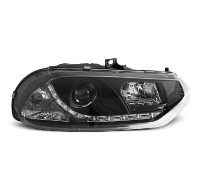 Alfa Romeo 156 10.97-06.03 Faros Delanteros Luz Diurna Fondo Negro