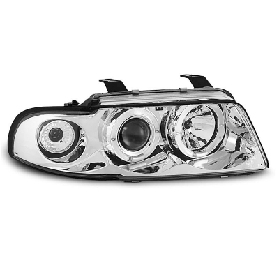 Faros Delanteros Angel Eyes Audi A4 11.94-12.98 Angel Eyes Cromados