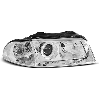 Faros Delanteros Audi A4 01.99-11.00 Cromado
