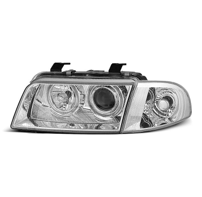 Faros Delanteros Angel Eyes Audi A4 11.94-12.98 Angel Eyes Cromados