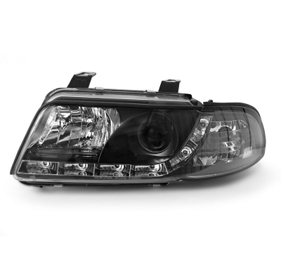 Audi A4 01.99-09.00 Faros Delanteros Luz Diurna Fondo Negro