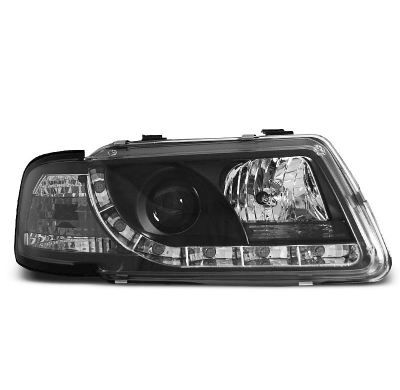 Faros Delanteros Luz Diurna Audi A3 8l 08.96-08.00 Tru Drl Ece-R87 Negro