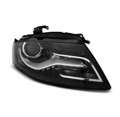 Faros Delanteros Luz Diurna Audi A4 B8 04.08- 11 Tru Drl Ece-R87 Negro