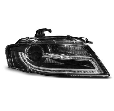 Faros Delanteros Luz Diurna Audi A4 B8 04.08-11 Tru Drl Ece-R87 Negro