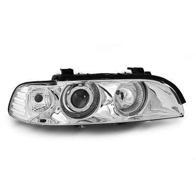 Faros Delanteros Angel Eyes Bmw E39 09.95-06.03 Cromados