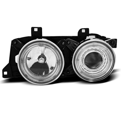 Faros Delanteros Angel Eyes Bmw E32/E34 Cromados