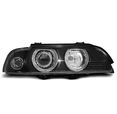 Faros Delanteros Angel Eyes Bmw E39 09.95-06.03 Angel Eyes H7/H7 Negro
