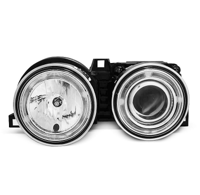 Faros Delanteros Angel Eyes Bmw E30 11.82-06.94 Angel Eyes Cromados