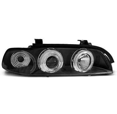 Faros Delanteros Angel Eyes Bmw E39 09.95-06.03 Fondo Negro