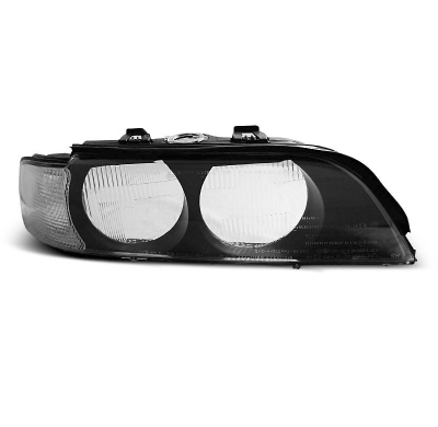 Carcasa Faros Delanteros Bmw E39 95-00 Lente H7 Negro Blanco
