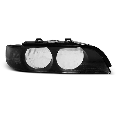 Faros Delanteros Bmw E39 95-00 Lente H7 Negro Ahumado